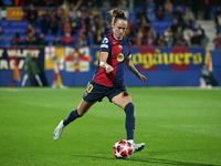 Caroline Graham Hansen plays during the match between FC Barcelona Women and SKN St. Poelten Women, corresponding to week 3 of Group D of th...