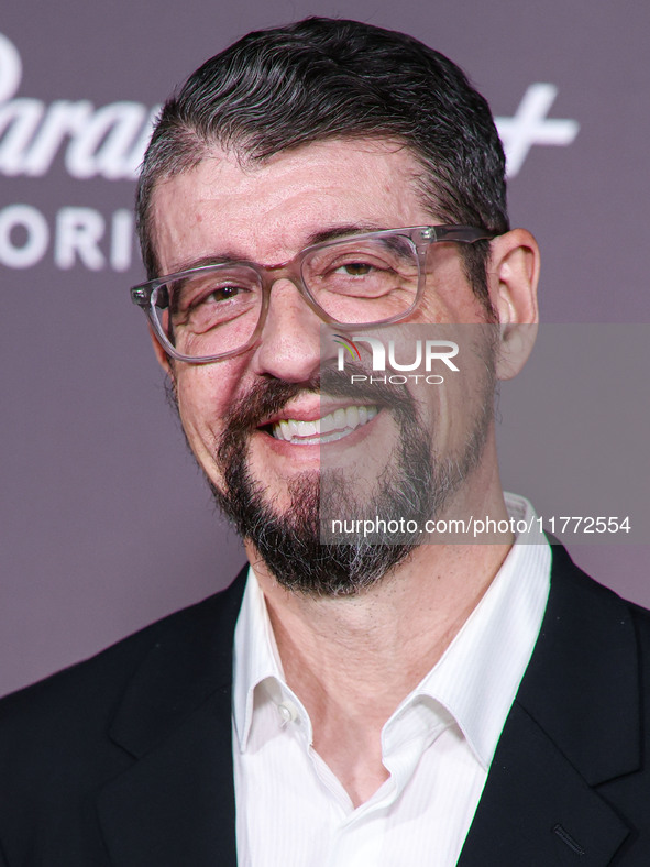 Jason Hoch arrives at the Los Angeles Premiere Of Paramount+'s Original Series 'Landman' Season 1 held at the Paramount Theatre at Paramount...