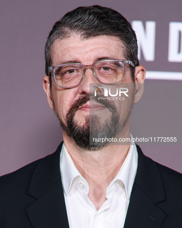 Jason Hoch arrives at the Los Angeles Premiere Of Paramount+'s Original Series 'Landman' Season 1 held at the Paramount Theatre at Paramount...