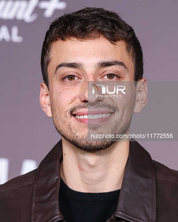 Octavio Rodriguez arrives at the Los Angeles Premiere Of Paramount+'s Original Series 'Landman' Season 1 held at the Paramount Theatre at Pa...