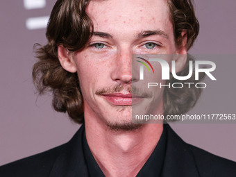 Jacob Lofland arrives at the Los Angeles Premiere Of Paramount+'s Original Series 'Landman' Season 1 held at the Paramount Theatre at Paramo...