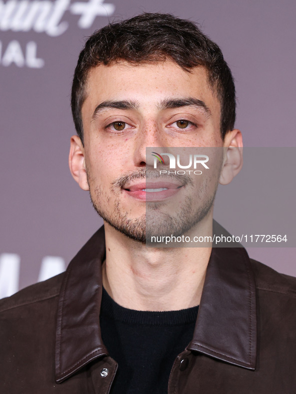 Octavio Rodriguez arrives at the Los Angeles Premiere Of Paramount+'s Original Series 'Landman' Season 1 held at the Paramount Theatre at Pa...