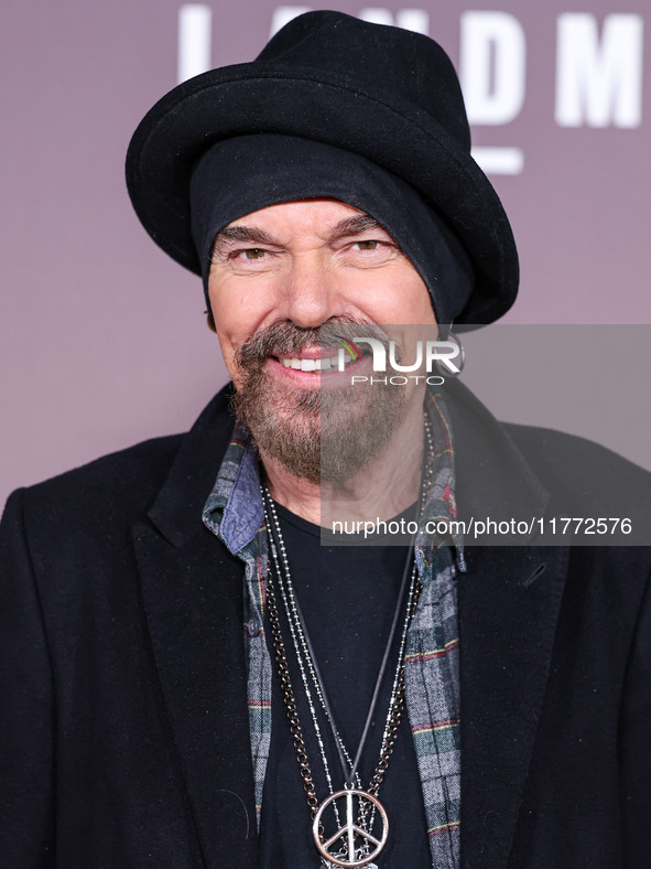 Billy Bob Thornton arrives at the Los Angeles Premiere Of Paramount+'s Original Series 'Landman' Season 1 held at the Paramount Theatre at P...