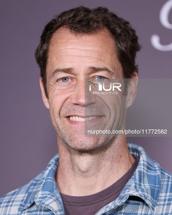 Colin Ferguson arrives at the Los Angeles Premiere Of Paramount+'s Original Series 'Landman' Season 1 held at the Paramount Theatre at Param...