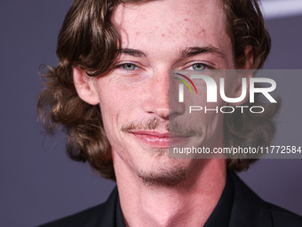 Jacob Lofland arrives at the Los Angeles Premiere Of Paramount+'s Original Series 'Landman' Season 1 held at the Paramount Theatre at Paramo...