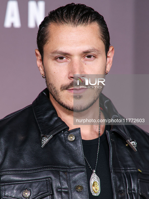 Alex Meraz arrives at the Los Angeles Premiere Of Paramount+'s Original Series 'Landman' Season 1 held at the Paramount Theatre at Paramount...