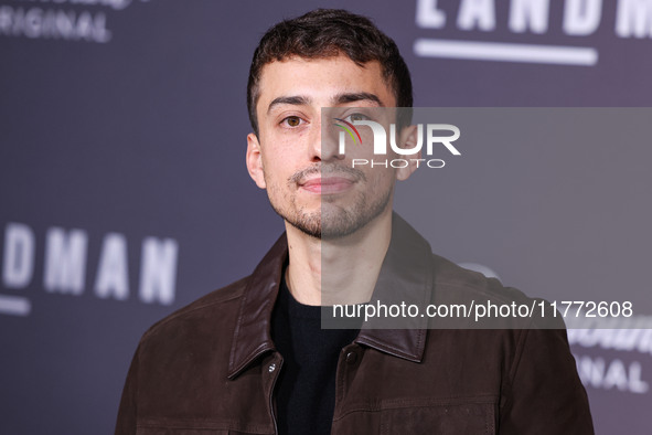 Octavio Rodriguez arrives at the Los Angeles Premiere Of Paramount+'s Original Series 'Landman' Season 1 held at the Paramount Theatre at Pa...