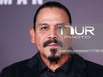 Emilio Rivera arrives at the Los Angeles Premiere Of Paramount+'s Original Series 'Landman' Season 1 held at the Paramount Theatre at Paramo...