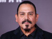 Emilio Rivera arrives at the Los Angeles Premiere Of Paramount+'s Original Series 'Landman' Season 1 held at the Paramount Theatre at Paramo...