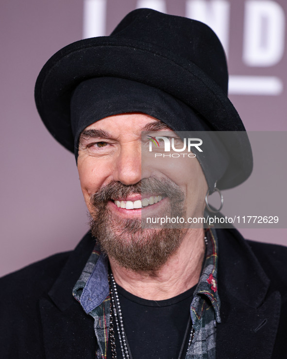 Billy Bob Thornton arrives at the Los Angeles Premiere Of Paramount+'s Original Series 'Landman' Season 1 held at the Paramount Theatre at P...