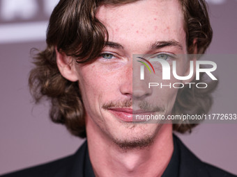 Jacob Lofland arrives at the Los Angeles Premiere Of Paramount+'s Original Series 'Landman' Season 1 held at the Paramount Theatre at Paramo...