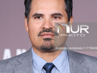 Michael Pena arrives at the Los Angeles Premiere Of Paramount+'s Original Series 'Landman' Season 1 held at the Paramount Theatre at Paramou...