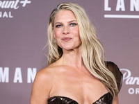 Ali Larter arrives at the Los Angeles Premiere Of Paramount+'s Original Series 'Landman' Season 1 held at the Paramount Theatre at Paramount...