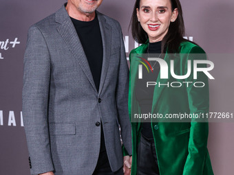 Mark Collie and wife Tammy Stewart arrive at the Los Angeles Premiere Of Paramount+'s Original Series 'Landman' Season 1 held at the Paramou...