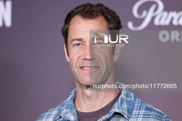 Colin Ferguson arrives at the Los Angeles Premiere Of Paramount+'s Original Series 'Landman' Season 1 held at the Paramount Theatre at Param...