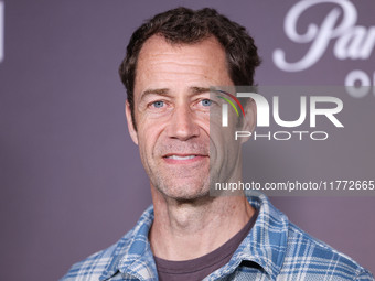 Colin Ferguson arrives at the Los Angeles Premiere Of Paramount+'s Original Series 'Landman' Season 1 held at the Paramount Theatre at Param...