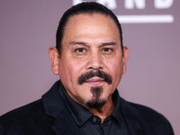 Emilio Rivera arrives at the Los Angeles Premiere Of Paramount+'s Original Series 'Landman' Season 1 held at the Paramount Theatre at Paramo...