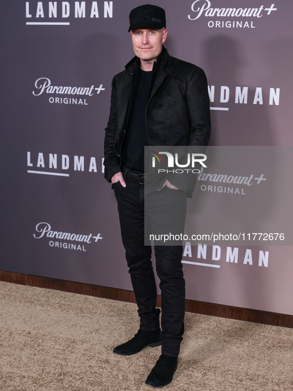 Andrew Lockington arrives at the Los Angeles Premiere Of Paramount+'s Original Series 'Landman' Season 1 held at the Paramount Theatre at Pa...