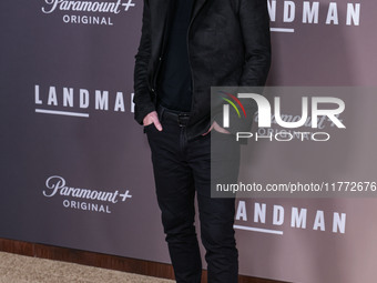 Andrew Lockington arrives at the Los Angeles Premiere Of Paramount+'s Original Series 'Landman' Season 1 held at the Paramount Theatre at Pa...