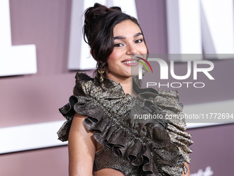 Paulina Chavez arrives at the Los Angeles Premiere Of Paramount+'s Original Series 'Landman' Season 1 held at the Paramount Theatre at Param...