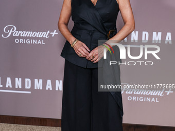 Rosemary Dominguez arrives at the Los Angeles Premiere Of Paramount+'s Original Series 'Landman' Season 1 held at the Paramount Theatre at P...