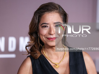 Rosemary Dominguez arrives at the Los Angeles Premiere Of Paramount+'s Original Series 'Landman' Season 1 held at the Paramount Theatre at P...