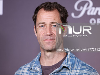 Colin Ferguson arrives at the Los Angeles Premiere Of Paramount+'s Original Series 'Landman' Season 1 held at the Paramount Theatre at Param...