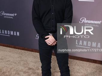 Christian Wallace arrives at the Los Angeles Premiere Of Paramount+'s Original Series 'Landman' Season 1 held at the Paramount Theatre at Pa...