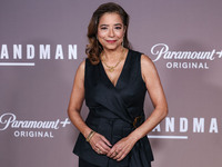 Rosemary Dominguez arrives at the Los Angeles Premiere Of Paramount+'s Original Series 'Landman' Season 1 held at the Paramount Theatre at P...