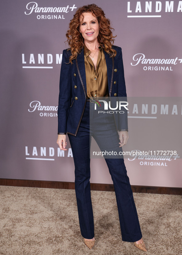 Robyn Lively arrives at the Los Angeles Premiere Of Paramount+'s Original Series 'Landman' Season 1 held at the Paramount Theatre at Paramou...