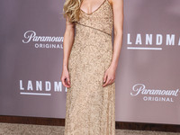 Michelle Randolph arrives at the Los Angeles Premiere Of Paramount+'s Original Series 'Landman' Season 1 held at the Paramount Theatre at Pa...