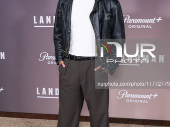 Drake Rodger arrives at the Los Angeles Premiere Of Paramount+'s Original Series 'Landman' Season 1 held at the Paramount Theatre at Paramou...