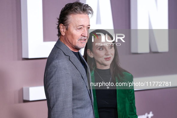 Mark Collie and wife Tammy Stewart arrive at the Los Angeles Premiere Of Paramount+'s Original Series 'Landman' Season 1 held at the Paramou...