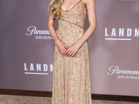 Michelle Randolph arrives at the Los Angeles Premiere Of Paramount+'s Original Series 'Landman' Season 1 held at the Paramount Theatre at Pa...