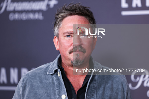 James Jordan arrives at the Los Angeles Premiere Of Paramount+'s Original Series 'Landman' Season 1 held at the Paramount Theatre at Paramou...