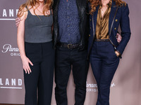 Kate Johnson, Bart Johnson and Robyn Lively arrive at the Los Angeles Premiere Of Paramount+'s Original Series 'Landman' Season 1 held at th...