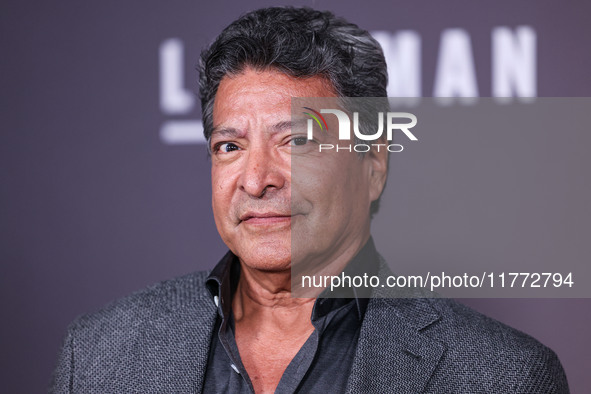 Gil Birmingham arrives at the Los Angeles Premiere Of Paramount+'s Original Series 'Landman' Season 1 held at the Paramount Theatre at Param...