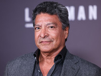 Gil Birmingham arrives at the Los Angeles Premiere Of Paramount+'s Original Series 'Landman' Season 1 held at the Paramount Theatre at Param...