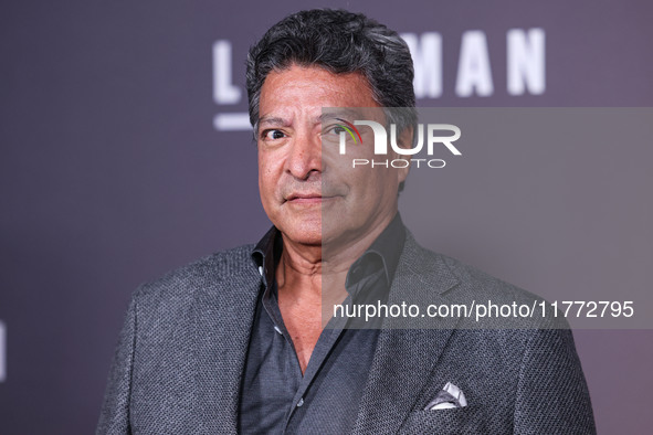 Gil Birmingham arrives at the Los Angeles Premiere Of Paramount+'s Original Series 'Landman' Season 1 held at the Paramount Theatre at Param...