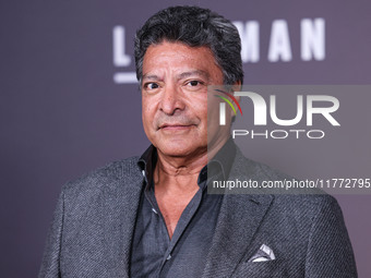 Gil Birmingham arrives at the Los Angeles Premiere Of Paramount+'s Original Series 'Landman' Season 1 held at the Paramount Theatre at Param...