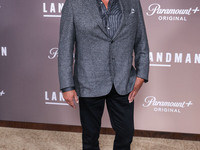 Gil Birmingham arrives at the Los Angeles Premiere Of Paramount+'s Original Series 'Landman' Season 1 held at the Paramount Theatre at Param...