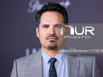 Michael Pena arrives at the Los Angeles Premiere Of Paramount+'s Original Series 'Landman' Season 1 held at the Paramount Theatre at Paramou...