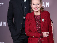 Maxwell Caulfield and wife Juliet Mills arrive at the Los Angeles Premiere Of Paramount+'s Original Series 'Landman' Season 1 held at the Pa...