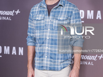 Colin Ferguson arrives at the Los Angeles Premiere Of Paramount+'s Original Series 'Landman' Season 1 held at the Paramount Theatre at Param...