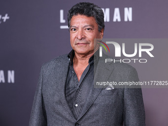 Gil Birmingham arrives at the Los Angeles Premiere Of Paramount+'s Original Series 'Landman' Season 1 held at the Paramount Theatre at Param...