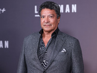 Gil Birmingham arrives at the Los Angeles Premiere Of Paramount+'s Original Series 'Landman' Season 1 held at the Paramount Theatre at Param...