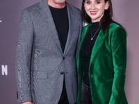 Mark Collie and wife Tammy Stewart arrive at the Los Angeles Premiere Of Paramount+'s Original Series 'Landman' Season 1 held at the Paramou...