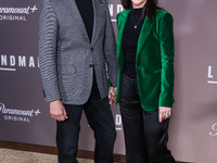 Mark Collie and wife Tammy Stewart arrive at the Los Angeles Premiere Of Paramount+'s Original Series 'Landman' Season 1 held at the Paramou...