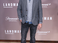 Kristoffer Polaha arrives at the Los Angeles Premiere Of Paramount+'s Original Series 'Landman' Season 1 held at the Paramount Theatre at Pa...