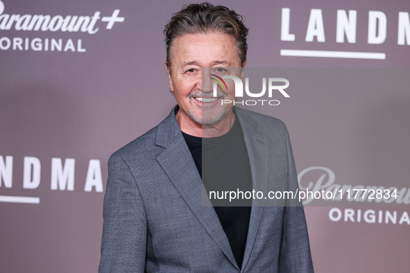 Mark Collie arrives at the Los Angeles Premiere Of Paramount+'s Original Series 'Landman' Season 1 held at the Paramount Theatre at Paramoun...